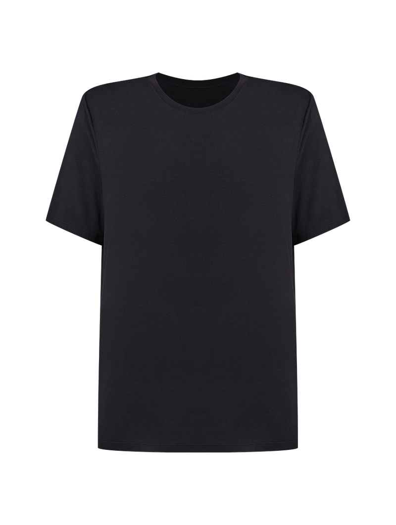 Kit 5 Camisetas Pretas Masculina Algodão Super Premium