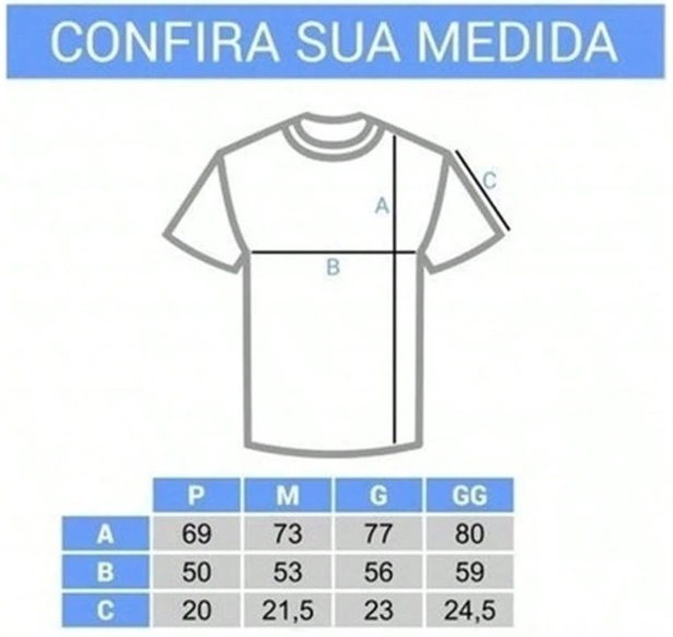 Kit 5 Camisetas Brancas Masculina Algodão Super Premium